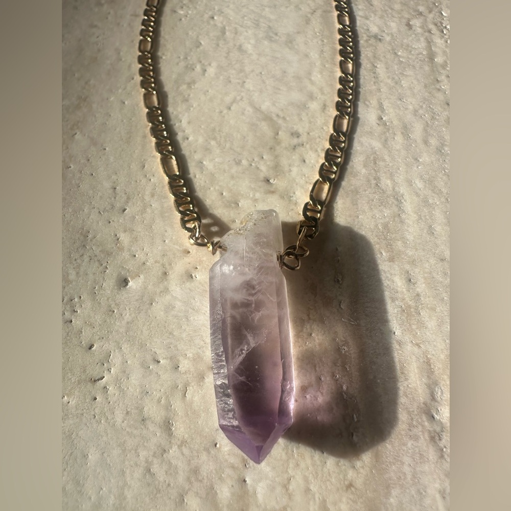 18k Gold filled Mariner And Vera Cruz Crystal Necklace